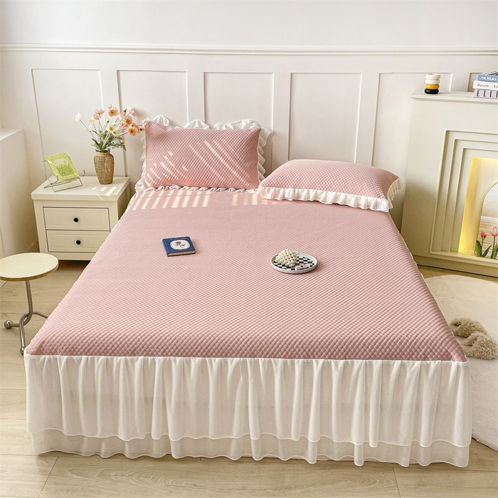 91家纺网 家纺一手货源 找家纺 （总）奥裕2025新款双面泡泡兔毛绒多功能毛毯高克重法莱绒牛奶绒 炫彩-紫