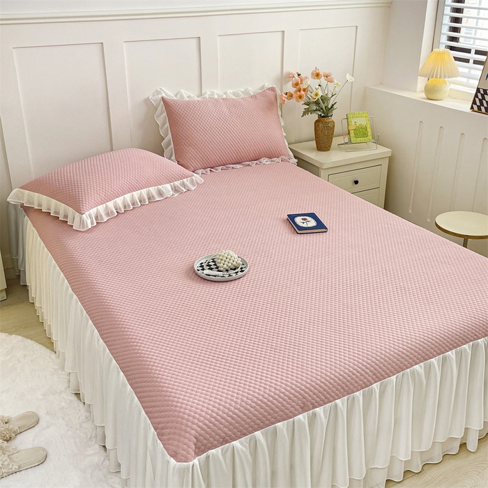 91家纺网 家纺一手货源 找家纺 （总）奥裕家纺 2026新款凉感云母凉感冰豆豆席床裙席凉席席子