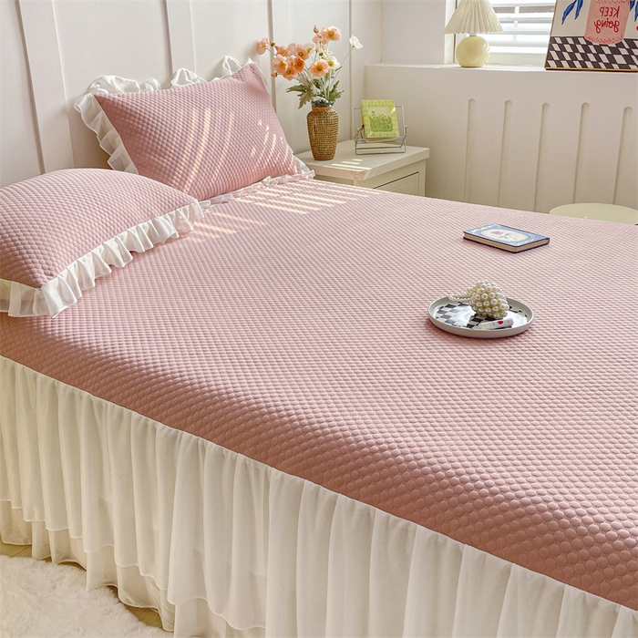 91家纺网 家纺一手货源 找家纺 （总）奥裕家纺 2026新款凉感云母凉感冰豆豆席床裙席凉席席子