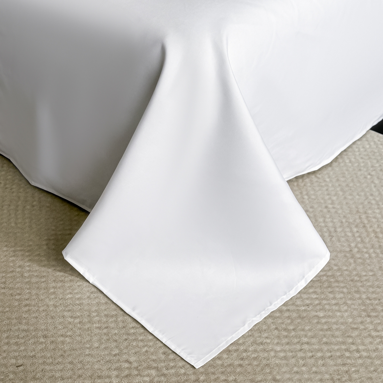 91家纺网 家纺一手货源 找家纺 梦庭帛美 2026新款酒店布草宾馆亲肤四件套 晚樱