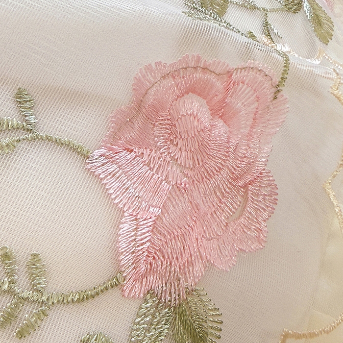 91家纺网 家纺一手货源 找家纺 漫布云家纺 2026春夏超柔水洗棉床裙款四件套-唯爱系列 唯爱-奶油白