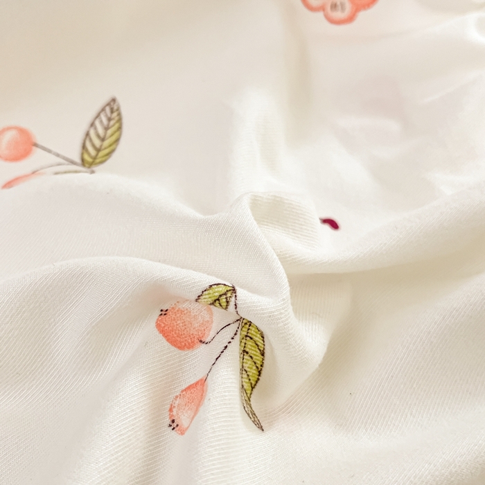 91家纺网 家纺一手货源 找家纺 （总）默忆 2026新款针织双层纱印花糯小棉床笠