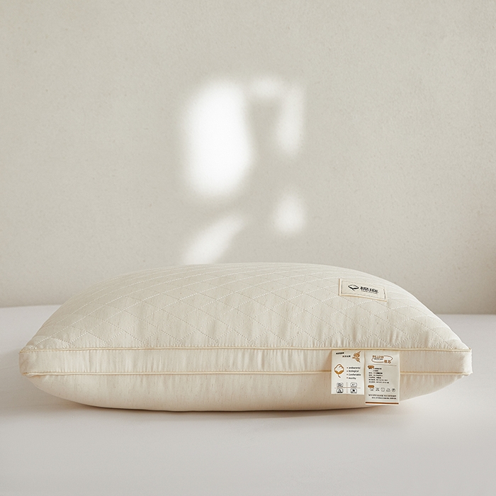 91家纺网 家纺一手货源 找家纺 宇诺家纺 2026新款棉麻枕枕皮 棉麻枕皮-白色