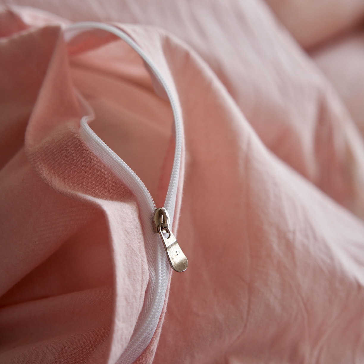 91家纺网 家纺一手货源 找家纺 如一 2026新款色织提花全棉水洗棉纯棉四件套第二批 序章-粉