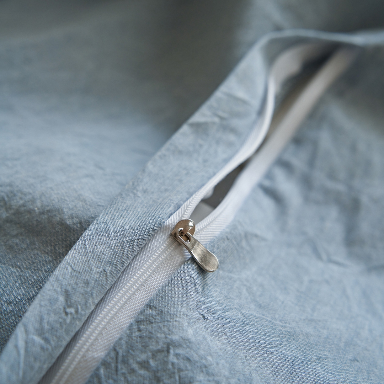 91家纺网 家纺一手货源 找家纺 如一 2026新款色织提花全棉水洗棉纯棉四件套第二批 序章-蓝