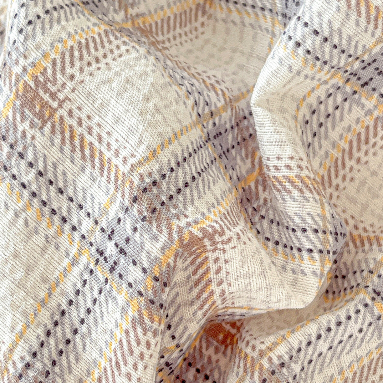 91家纺网 家纺一手货源 找家纺 仟人梦 2026新款云感双层纱印花单床笠床笠单件 时尚格调