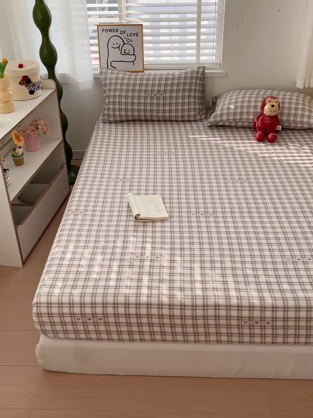 91家纺网 家纺一手货源 找家纺 仟人梦 2026新款云感双层纱印花单床笠床笠单件 时尚格调