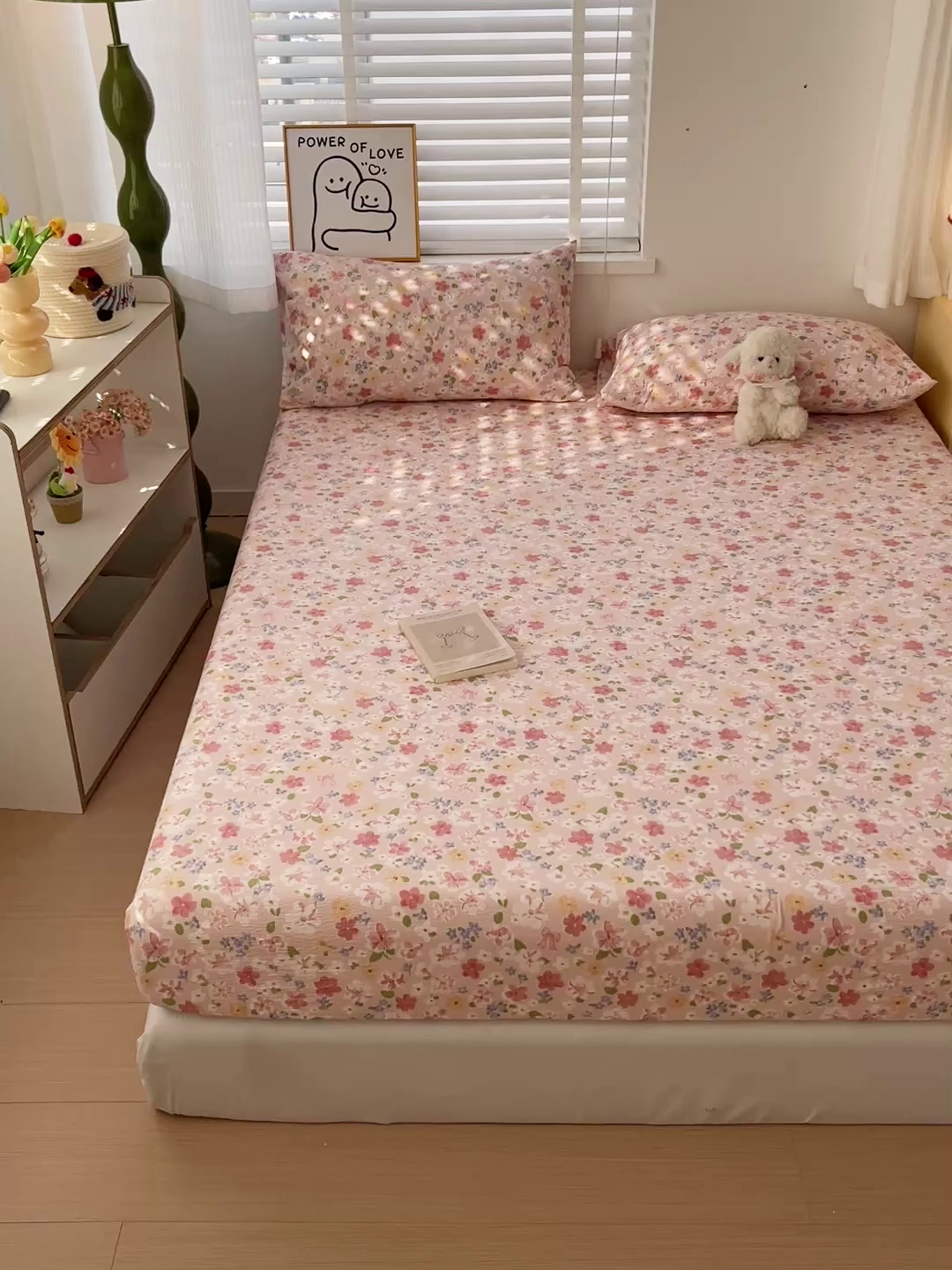 91家纺网 家纺一手货源 找家纺 仟人梦 2026新款云感双层纱印花单床笠床笠单件 云之瑶