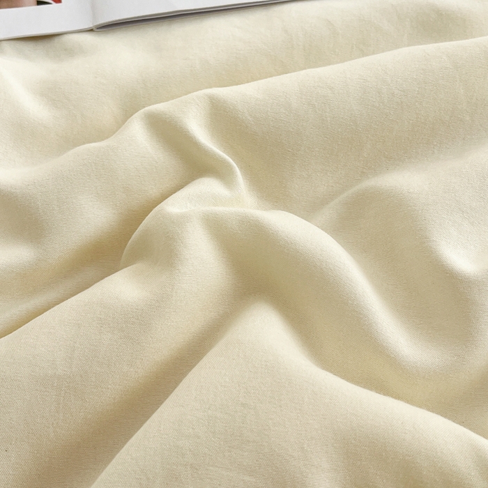 91家纺网 家纺一手货源 找家纺 默忆 2026新款A类双层纱水洗棉麻大豆夏被被子被芯 金米黄