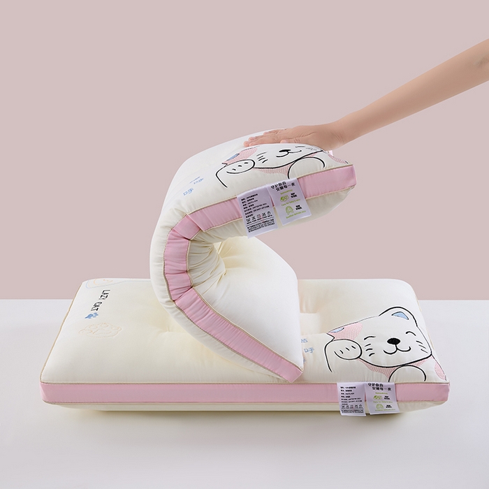 91家纺网 家纺一手货源 找家纺 （总）宇诺家纺 2026新款猫呼呼枕枕头枕芯枕皮