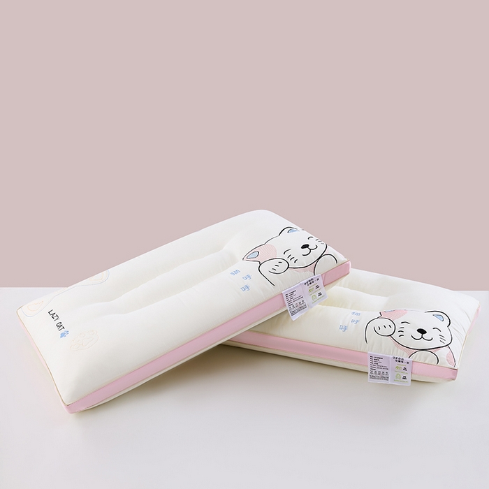 91家纺网 家纺一手货源 找家纺 （总）宇诺家纺 2026新款猫呼呼枕枕头枕芯枕皮