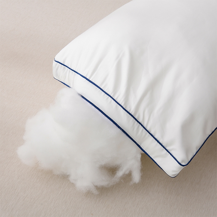 91家纺网 家纺一手货源 找家纺 （总）浩宇家纺 2026新款蓝线立体枕芯枕壳枕皮成人家用枕头外贸平台款2601