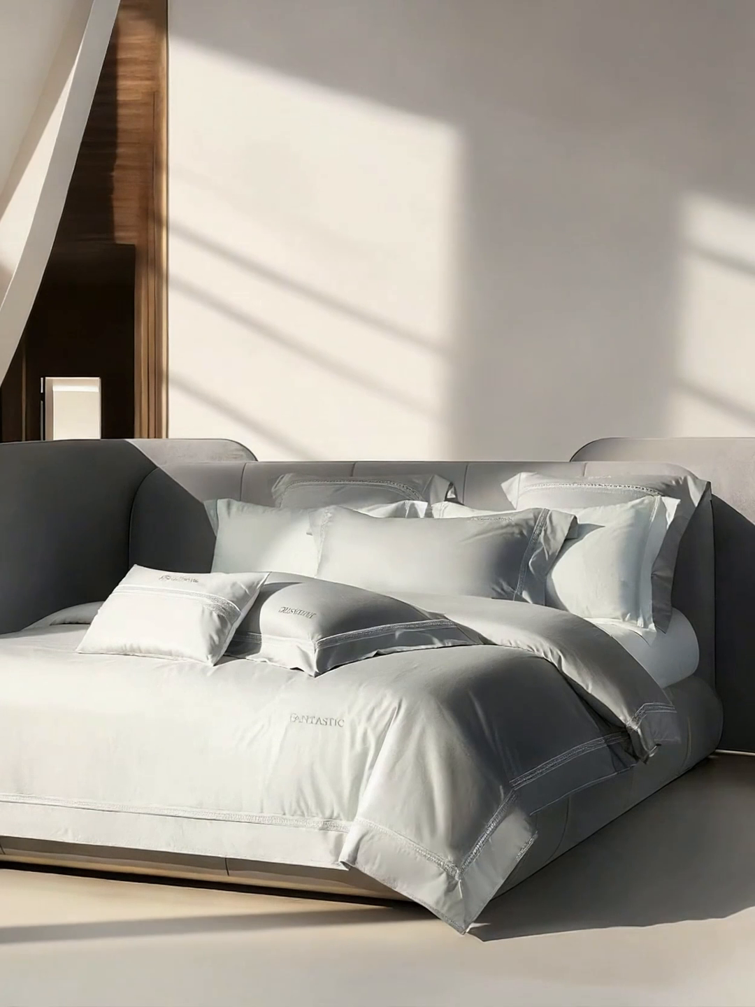 91家纺网 家纺一手货源 找家纺 （总）诗黛尔 2026春夏新款长绒棉刺绣四件套-逸美系列