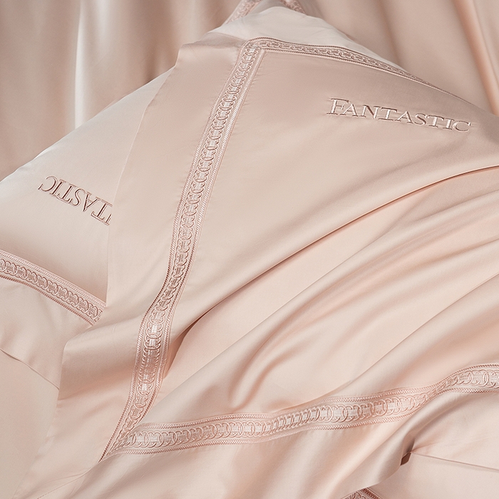 91家纺网 家纺一手货源 找家纺 （总）诗黛尔 2026春夏新款长绒棉刺绣四件套-逸美系列