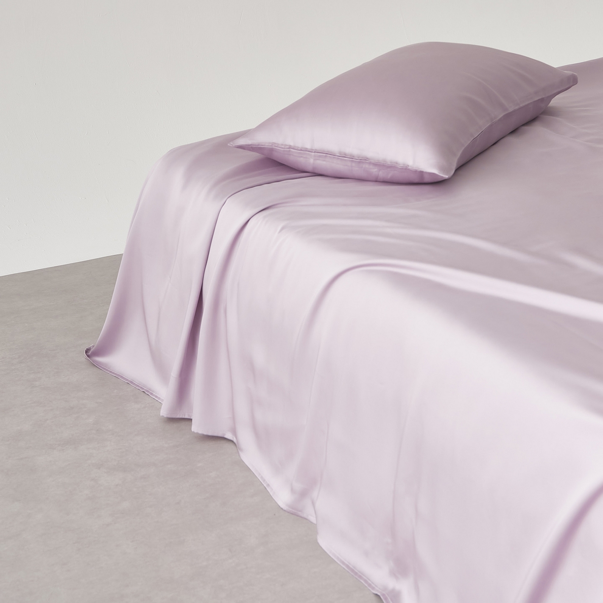 91家纺网 家纺一手货源 找家纺 （总）EH家居 2026春夏新款简约纯色天丝单品床单