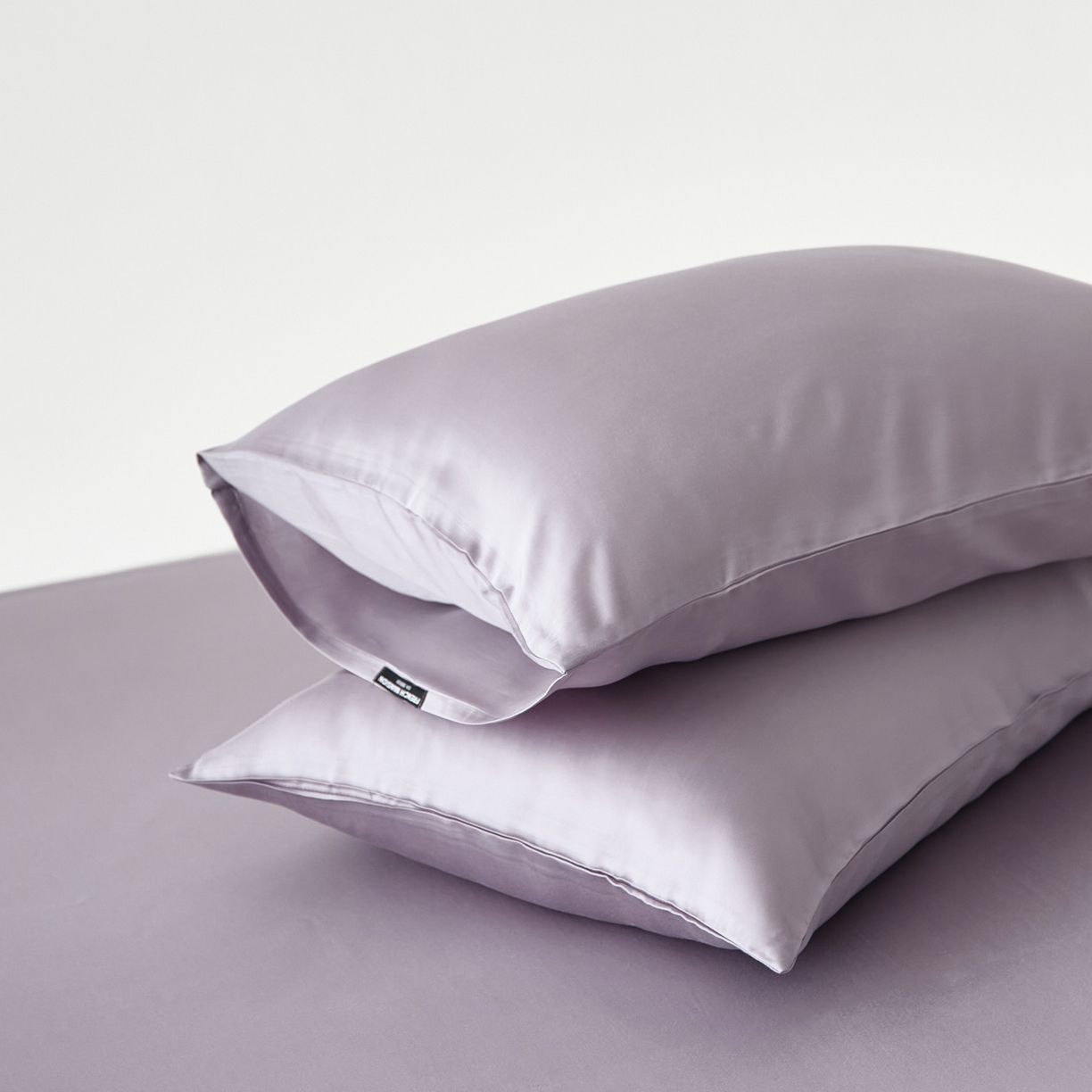 91家纺网 家纺一手货源 找家纺 （总）EH家居 2026春夏新款简约纯色天丝单品枕套（AA版）（床单床笠同款）