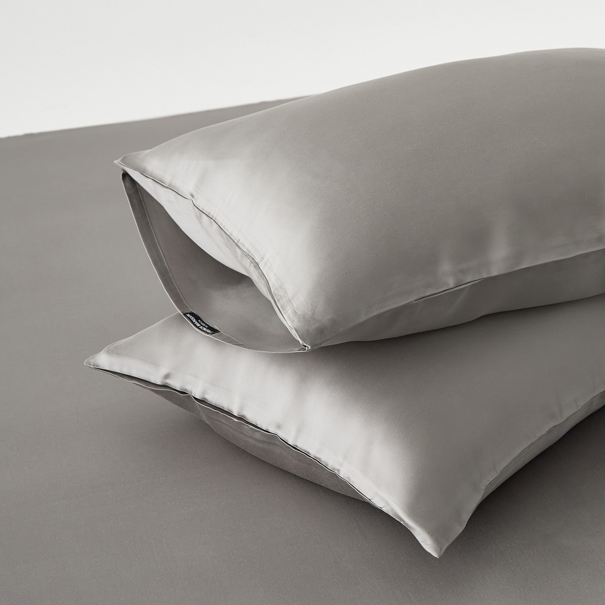 91家纺网 家纺一手货源 找家纺 （总）EH家居 2026春夏新款简约纯色天丝单品枕套（AA版）（床单床笠同款）