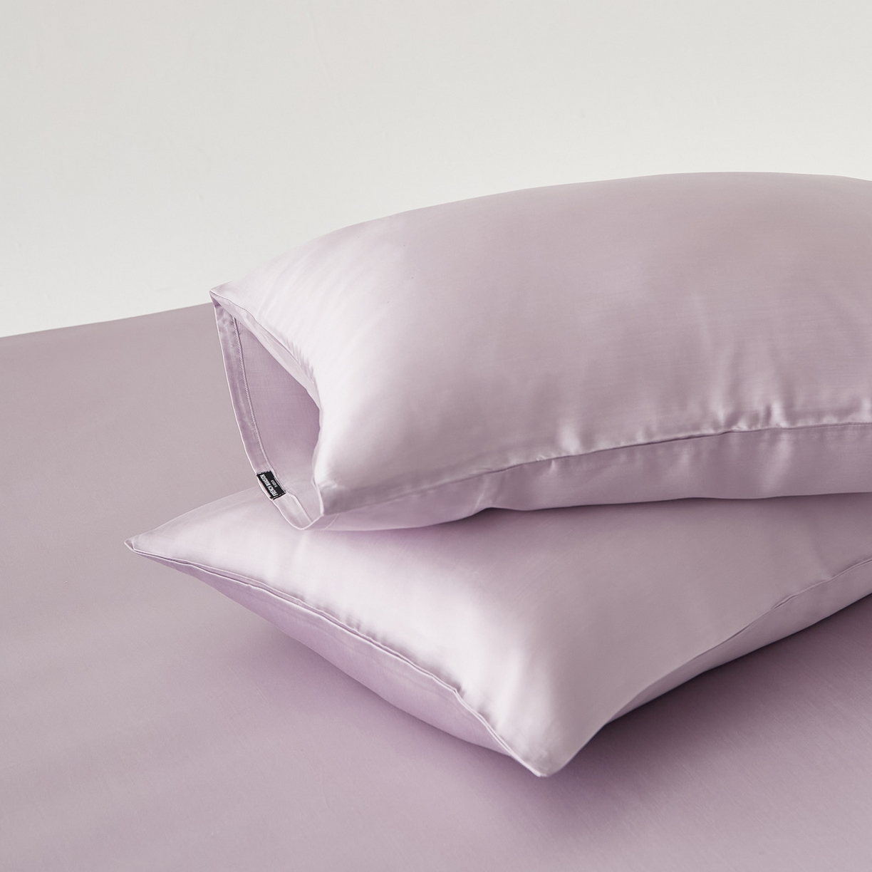 91家纺网 家纺一手货源 找家纺 （总）EH家居 2026春夏新款简约纯色天丝单品枕套（AA版）（床单床笠同款）