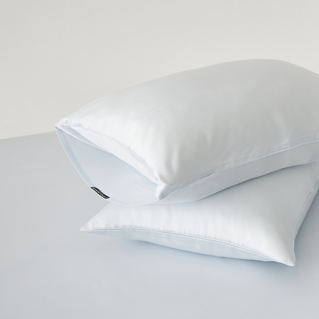 91家纺网 家纺一手货源 找家纺 （总）EH家居 2026春夏新款简约纯色天丝单品枕套（AA版）（床单床笠同款）