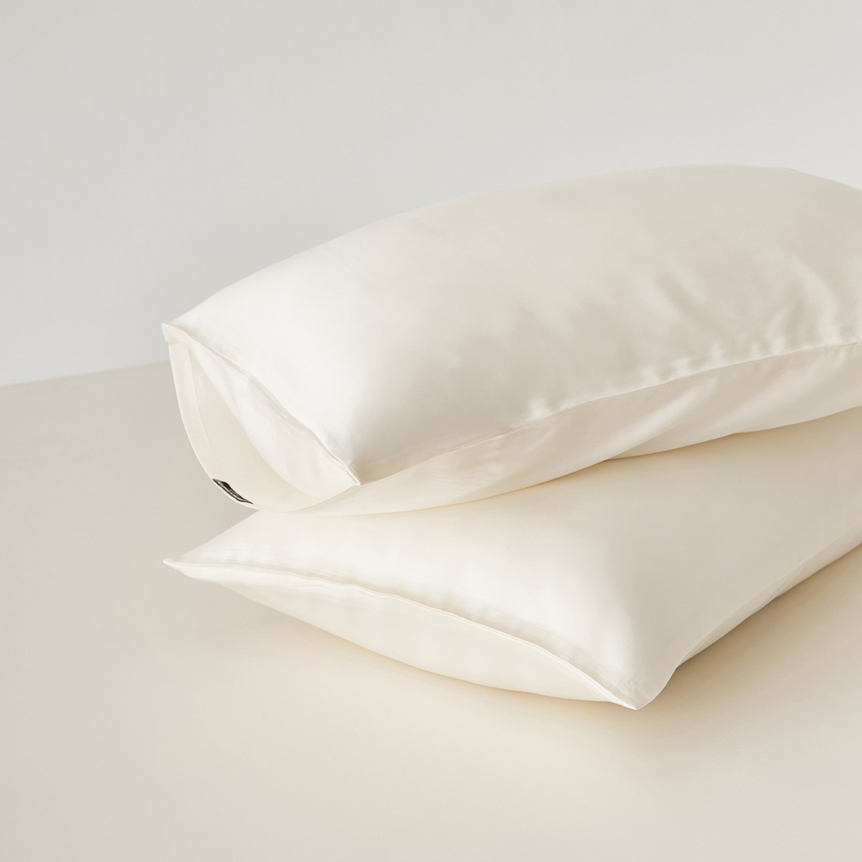 91家纺网 家纺一手货源 找家纺 （总）EH家居 2026春夏新款简约纯色天丝单品枕套（AA版）（床单床笠同款）