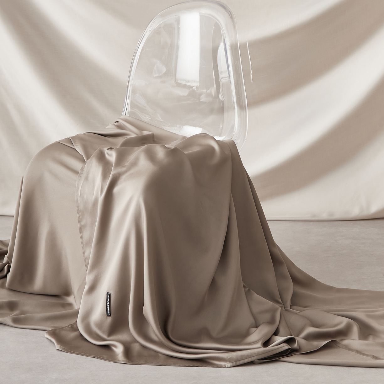 91家纺网 家纺一手货源 找家纺 EH家居 2026春夏新款简约纯色天丝单品床单 all