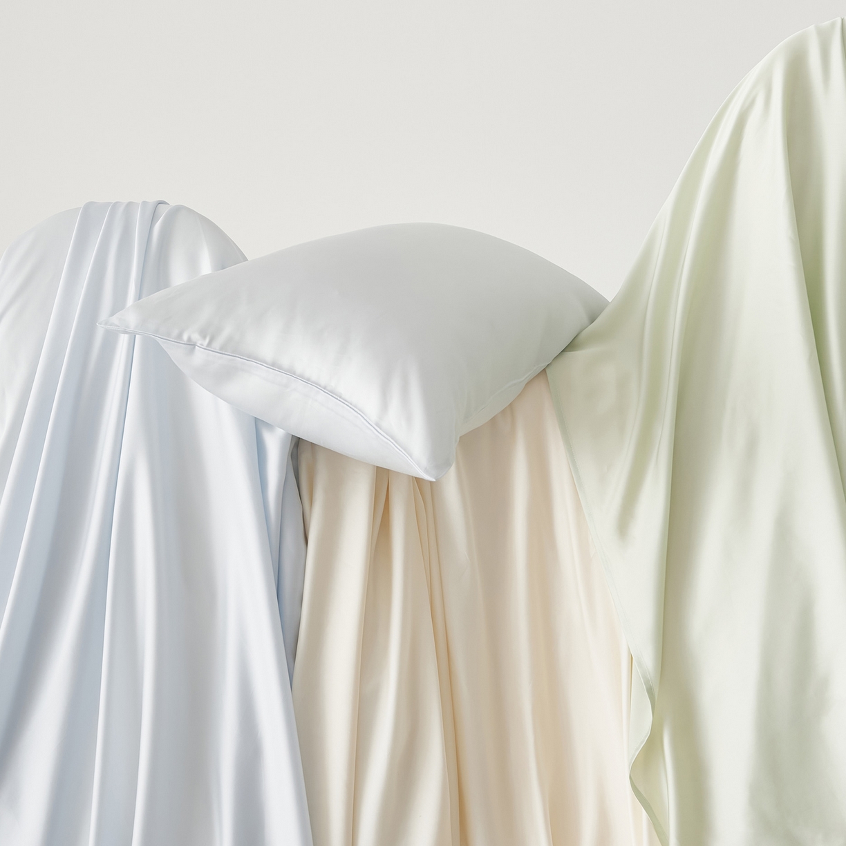 91家纺网 家纺一手货源 找家纺 EH家居 2026春夏新款简约纯色天丝单品床单 all