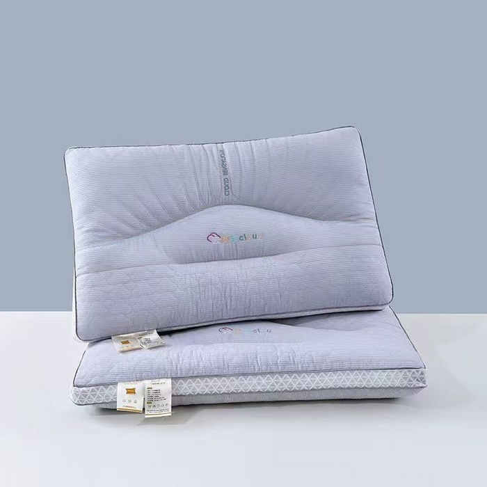 91家纺网 家纺一手货源 找家纺 （总）宇诺家纺 2026新款雪尼绒分区护颈枕头枕芯