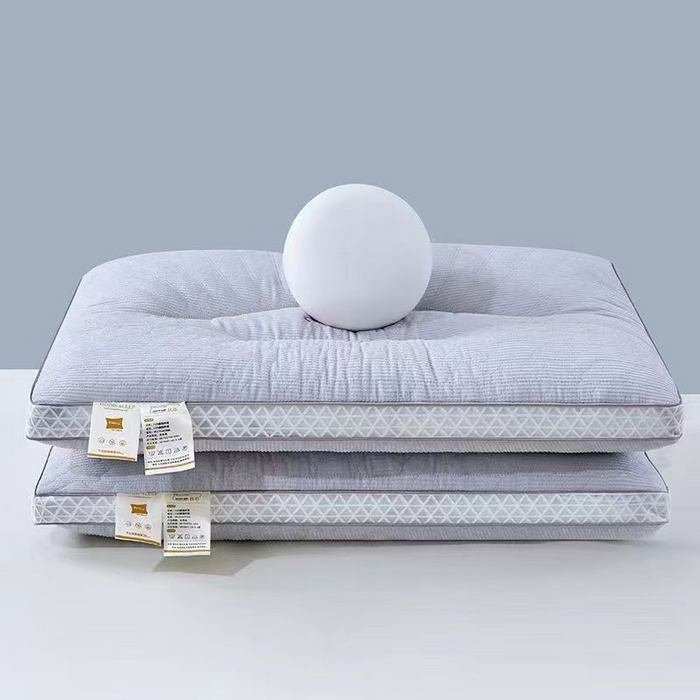 91家纺网 家纺一手货源 找家纺 （总）宇诺家纺 2026新款雪尼绒分区护颈枕头枕芯