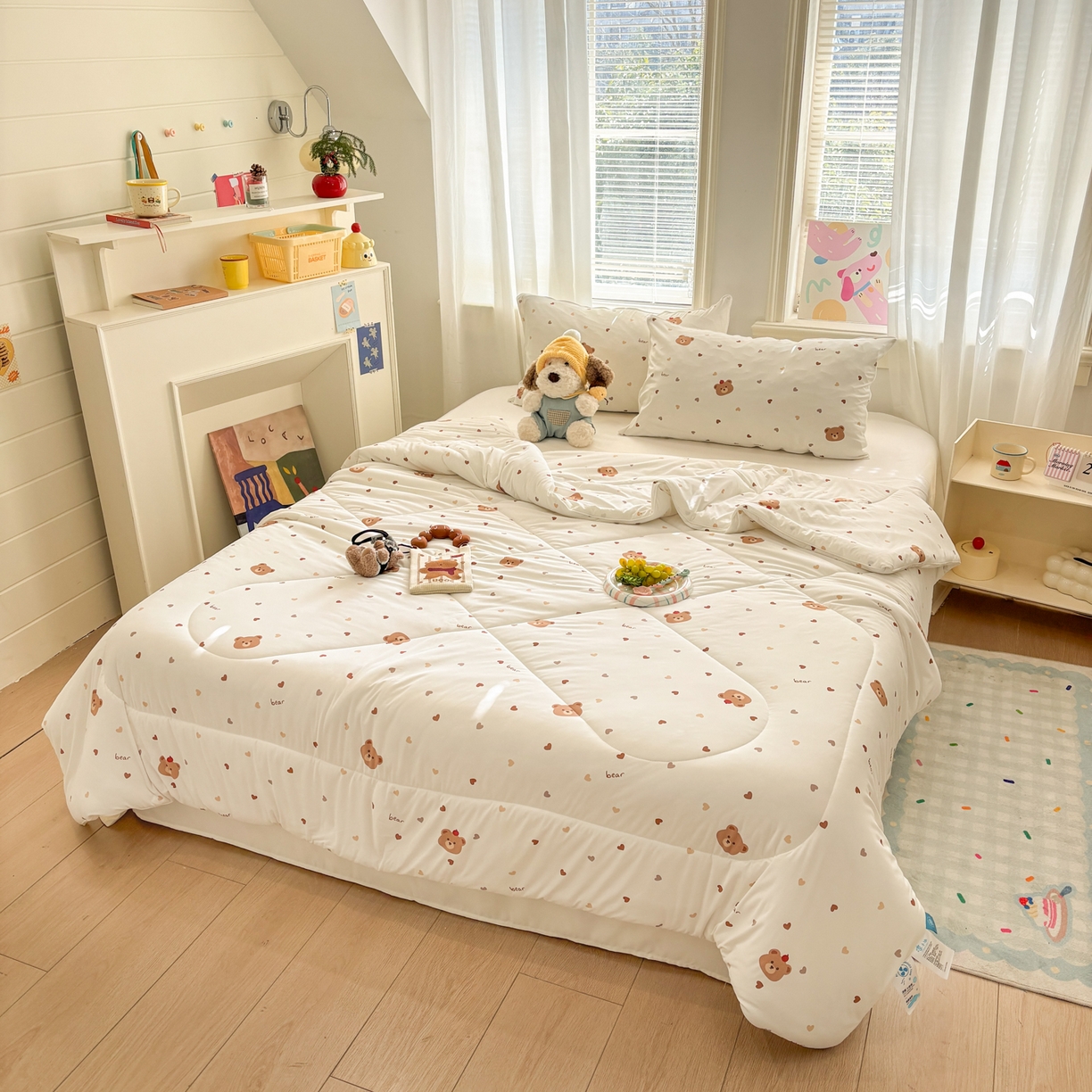 91家纺网 家纺一手货源 找家纺 （总）益多眠 【同款超低价】2026新款锦氨夏凉被凉感丝夏被空调被单人夏被自带凉感冰丝夏被【四周踩棉】