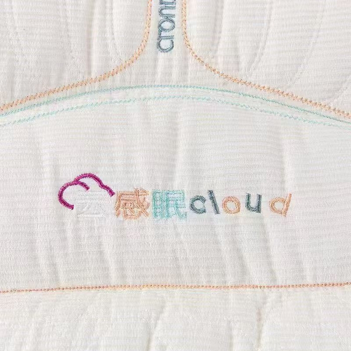 91家纺网 家纺一手货源 找家纺 宇诺家纺 2026新款雪尼绒分区护颈枕头枕芯 白色