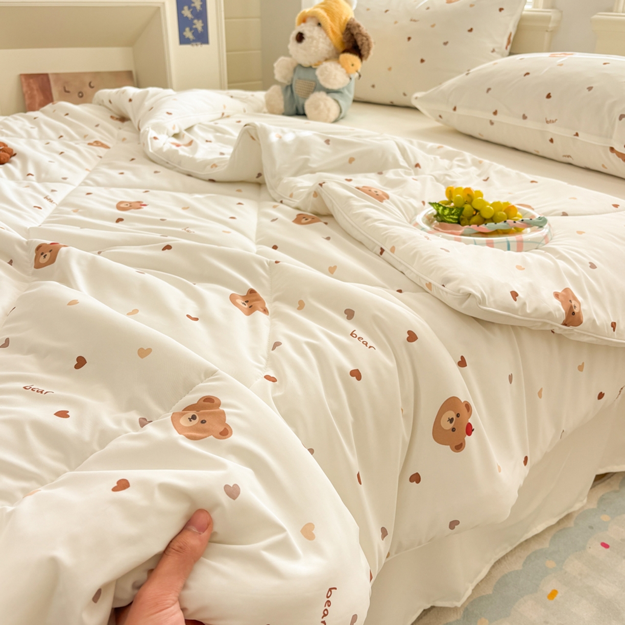 91家纺网 家纺一手货源 找家纺 （总）益多眠 【同款超低价】2026新款锦氨夏凉被凉感丝夏被空调被单人夏被自带凉感冰丝夏被【四周踩棉】