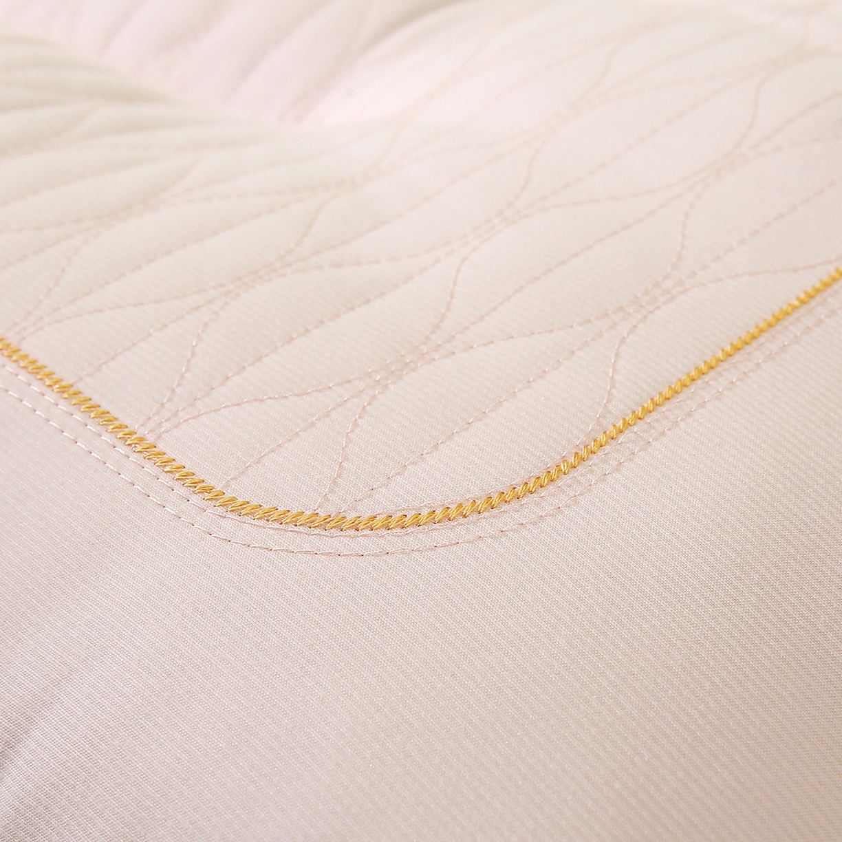 91家纺网 家纺一手货源 找家纺 浩宇家纺 2026新款枕头枕芯步步高升枕刺绣护颈枕学生宿舍舒适定型款6307 步步高升枕-粉玉