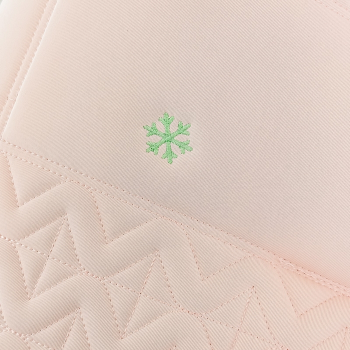 91家纺网 家纺一手货源 找家纺 浩宇家纺 2026新款冰丝凉感枕头枕芯刺绣护颈枕成人家用舒适定型款6308 粉色