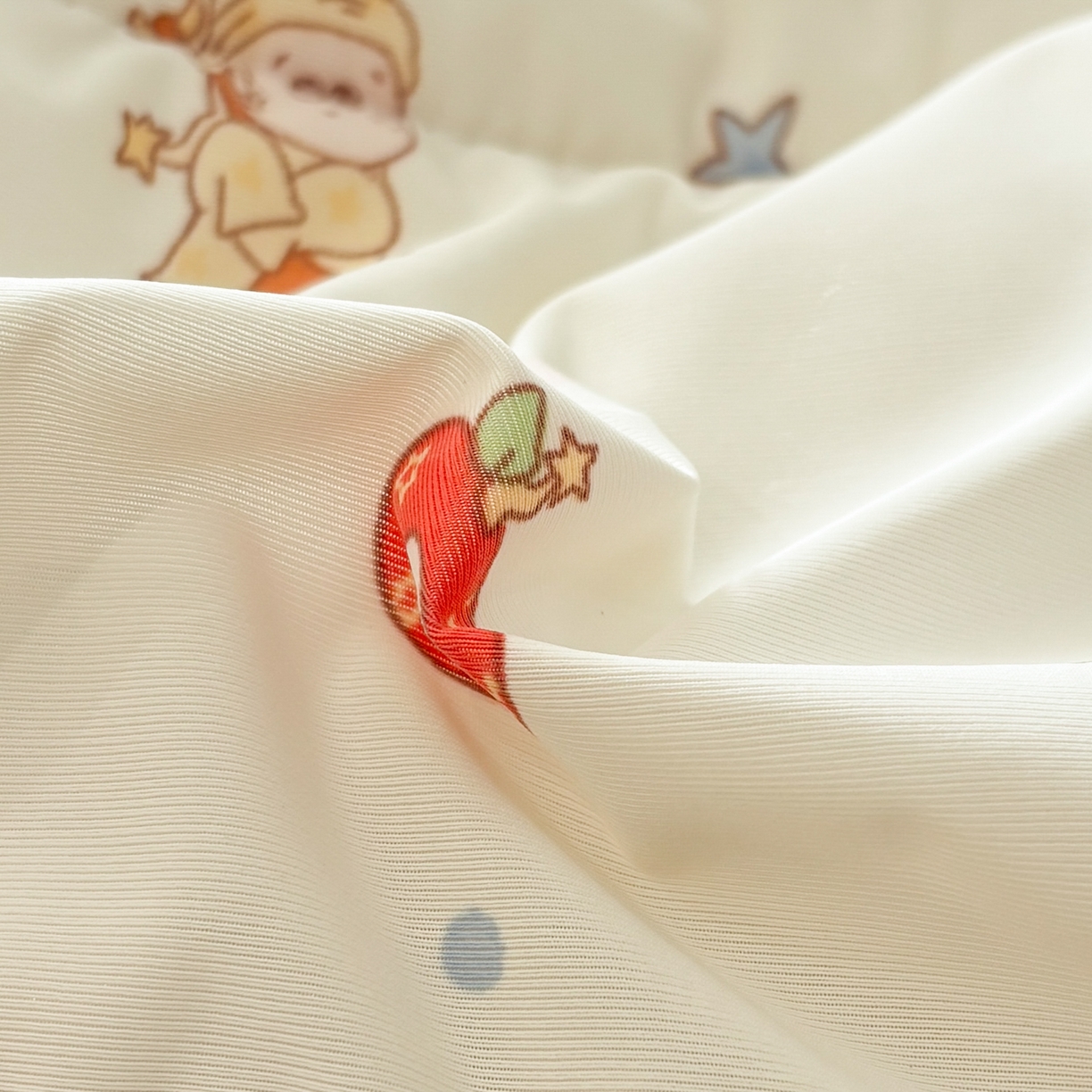 91家纺网 家纺一手货源 找家纺 益多眠 【同款超低价】2026新款锦氨夏凉被凉感丝夏被空调被单人夏被自带凉感冰丝夏被【四周踩棉】 星星人