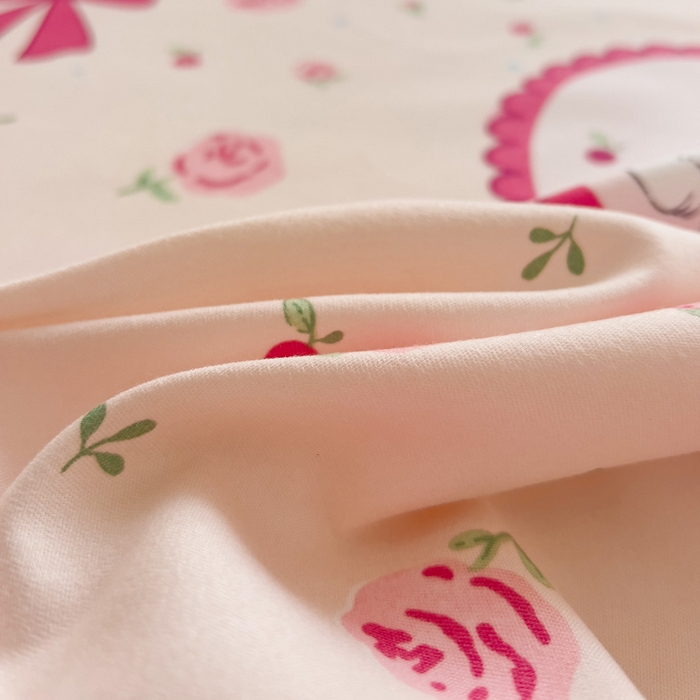 91家纺网 家纺一手货源 找家纺 （总）极梦家纺（支持定制）  2026新款春秋130克加厚植物羊绒磨毛印花单床裙三件套