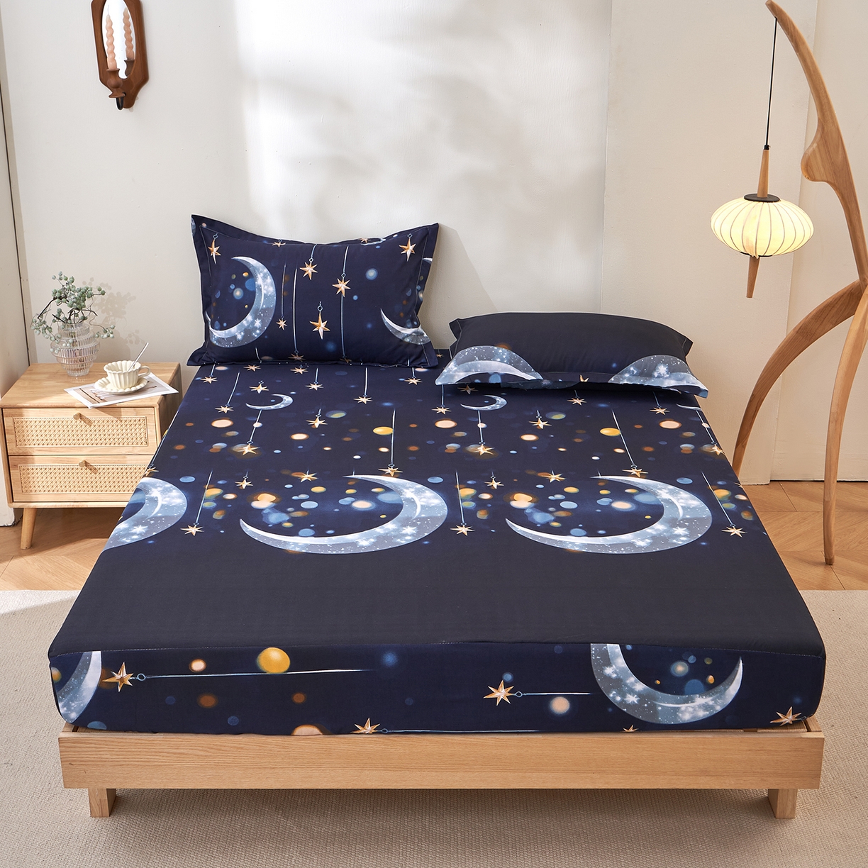 91家纺网 家纺一手货源 找家纺 （总）馨乐家纺 2026新款亲肤舒适印花单床笠