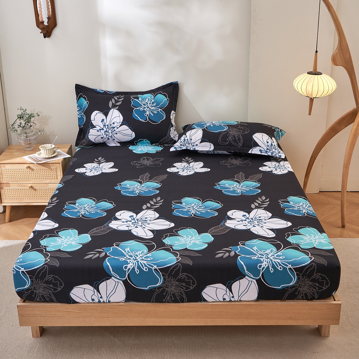 91家纺网 家纺一手货源 找家纺 （总）馨乐家纺 2026新款亲肤舒适印花单床笠