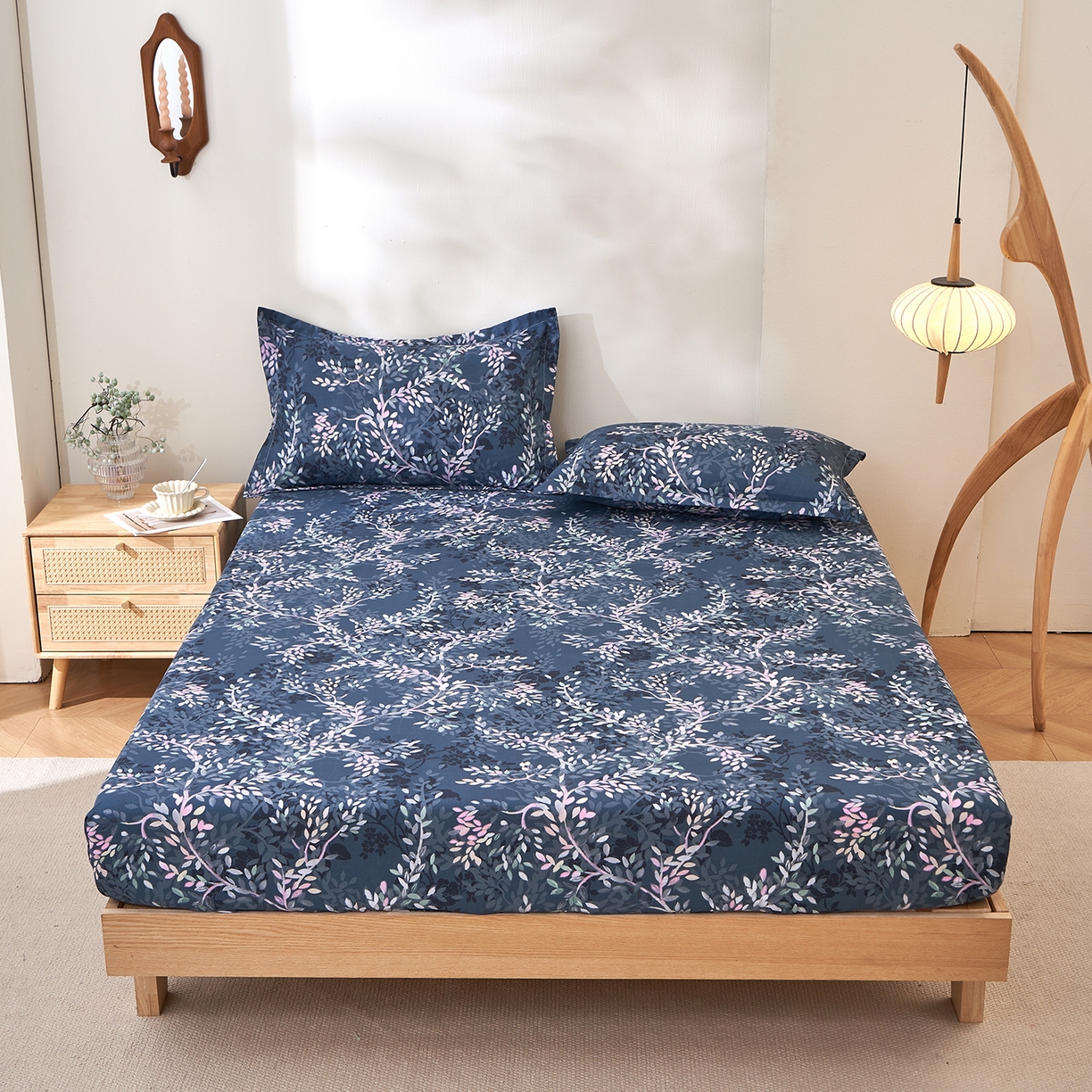 91家纺网 家纺一手货源 找家纺 （总）馨乐家纺 2026新款亲肤舒适印花单床笠