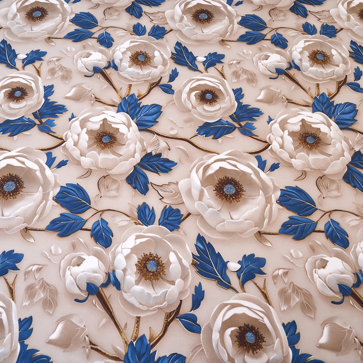 91家纺网 家纺一手货源 找家纺 馨乐家纺 2026新款亲肤舒适印花单床笠 花开时光