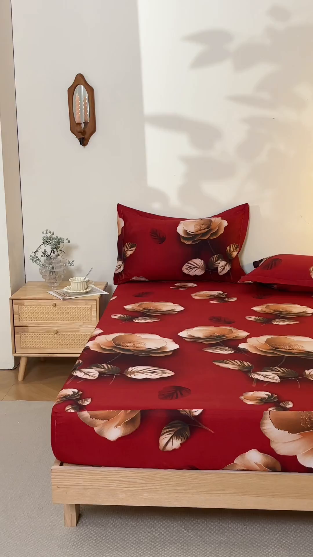 91家纺网 家纺一手货源 找家纺 馨乐家纺 2026新款亲肤舒适印花单床笠 花雅图