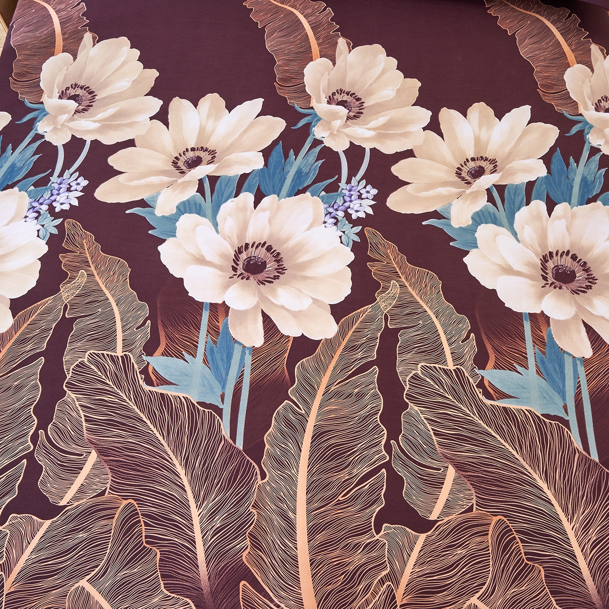 91家纺网 家纺一手货源 找家纺 馨乐家纺 2026新款亲肤舒适印花单床笠 芳草天涯