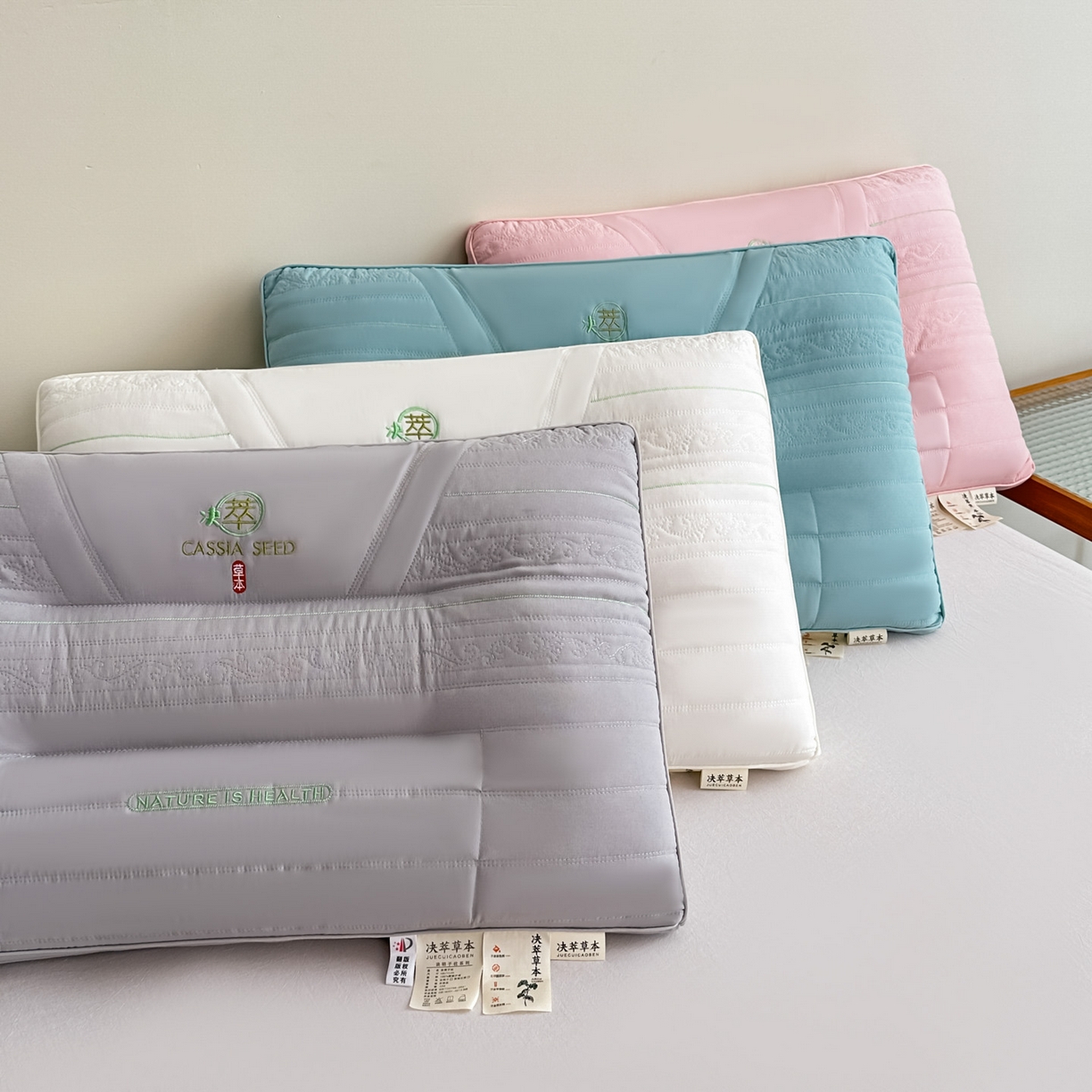 （总）浩宇家纺 2026新款枕芯枕头颈椎疼痛专用护颈椎枕头牵引拉伸不塌陷助眠家用6313