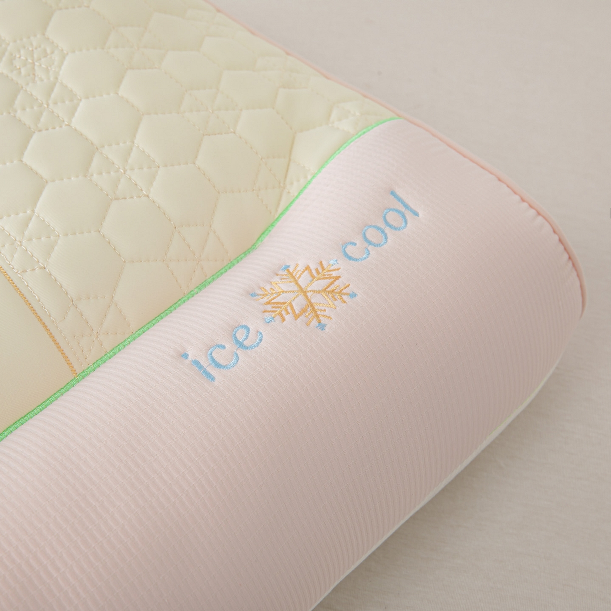 91家纺网 家纺一手货源 找家纺 浩宇家纺 2026新款冰丝牵引枕枕头枕芯单枕芯成人家用舒适定型护颈款6315 粉色