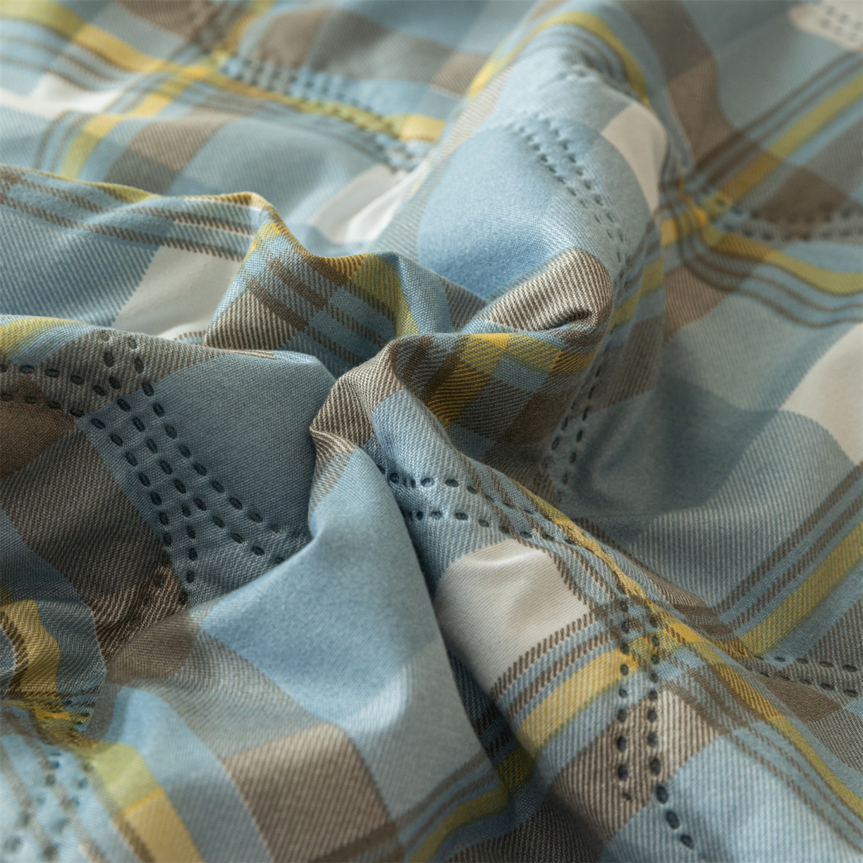 91家纺网 家纺一手货源 找家纺 梵心家纺 2026新款磨毛印花水洗棉夏被夏凉被空调被TEMU跨境爆款被子 格韵