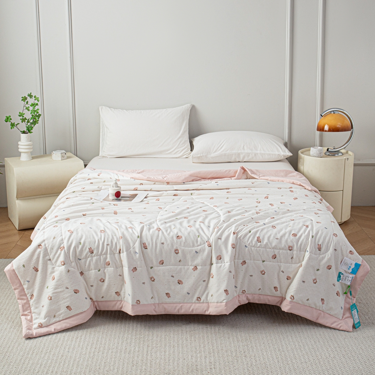 91家纺网 家纺一手货源 找家纺 亿莱鑫 2026新款时尚优棉夏被夏凉被空调被 童话世界