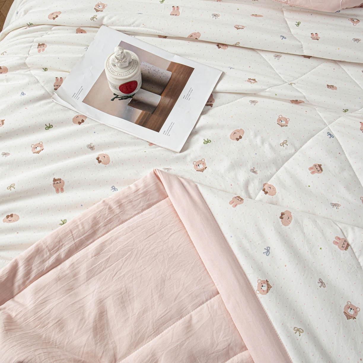 91家纺网 家纺一手货源 找家纺 亿莱鑫 2026新款时尚优棉夏被夏凉被空调被 童话世界