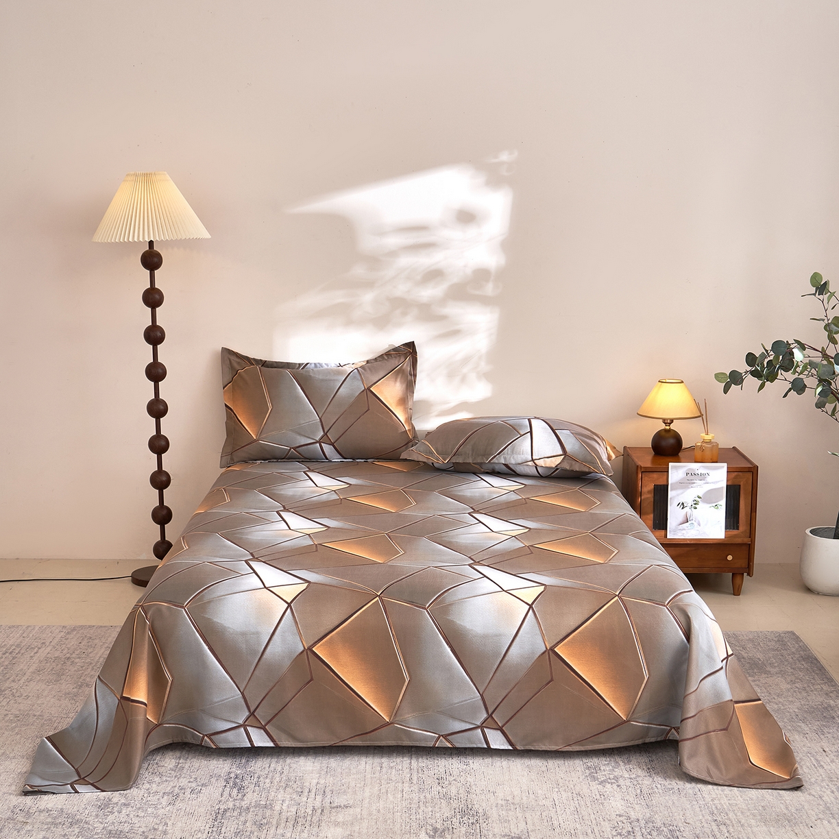 91家纺网 家纺一手货源 找家纺 （总）馨乐家纺 2026新款亲肤舒适印花单床单