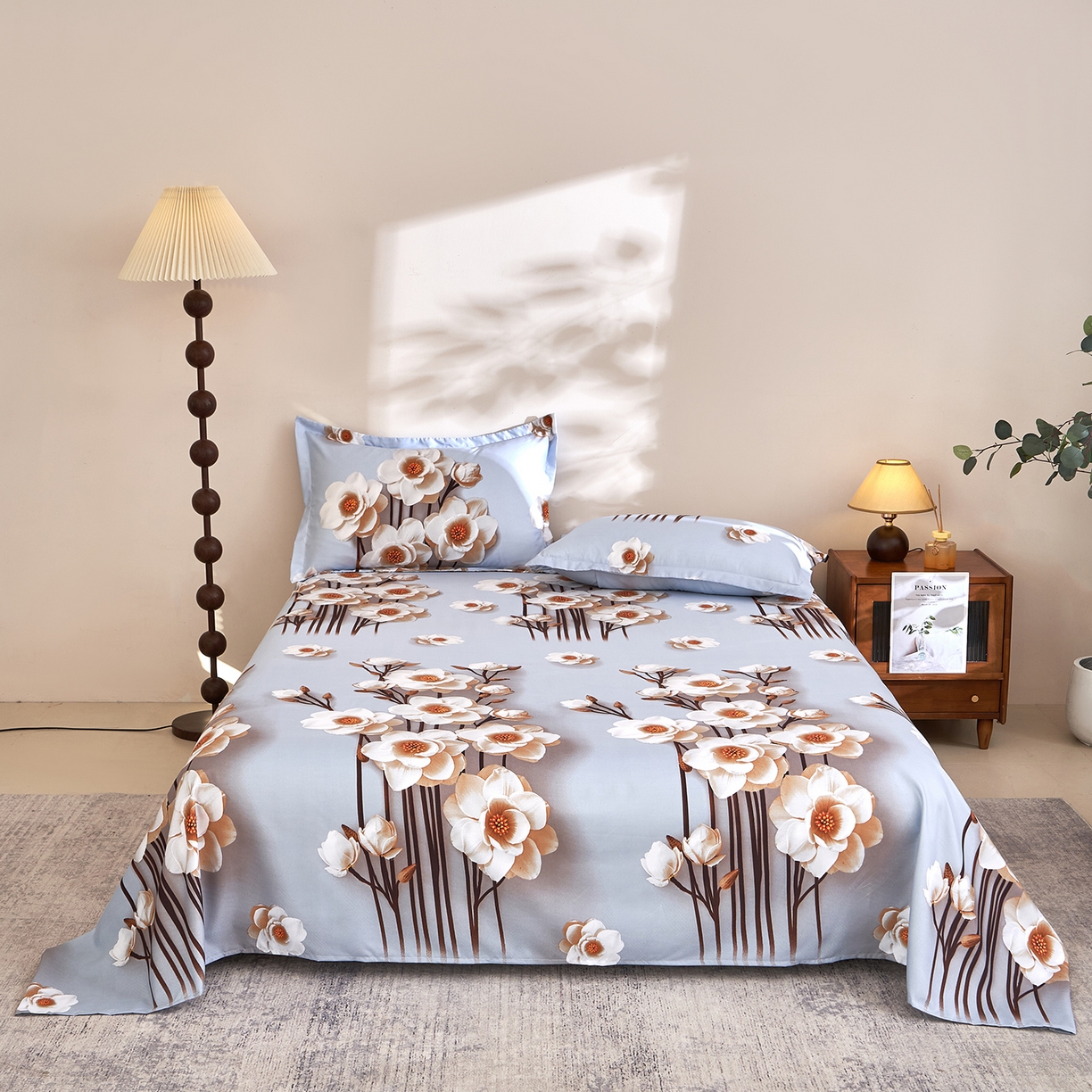 91家纺网 家纺一手货源 找家纺 （总）馨乐家纺 2026新款亲肤舒适印花单床单