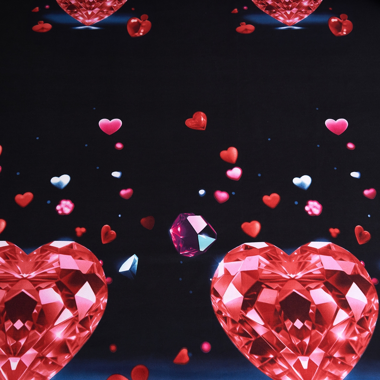 91家纺网 家纺一手货源 找家纺 馨乐家纺 2026新款亲肤舒适印花单床单 心相恋