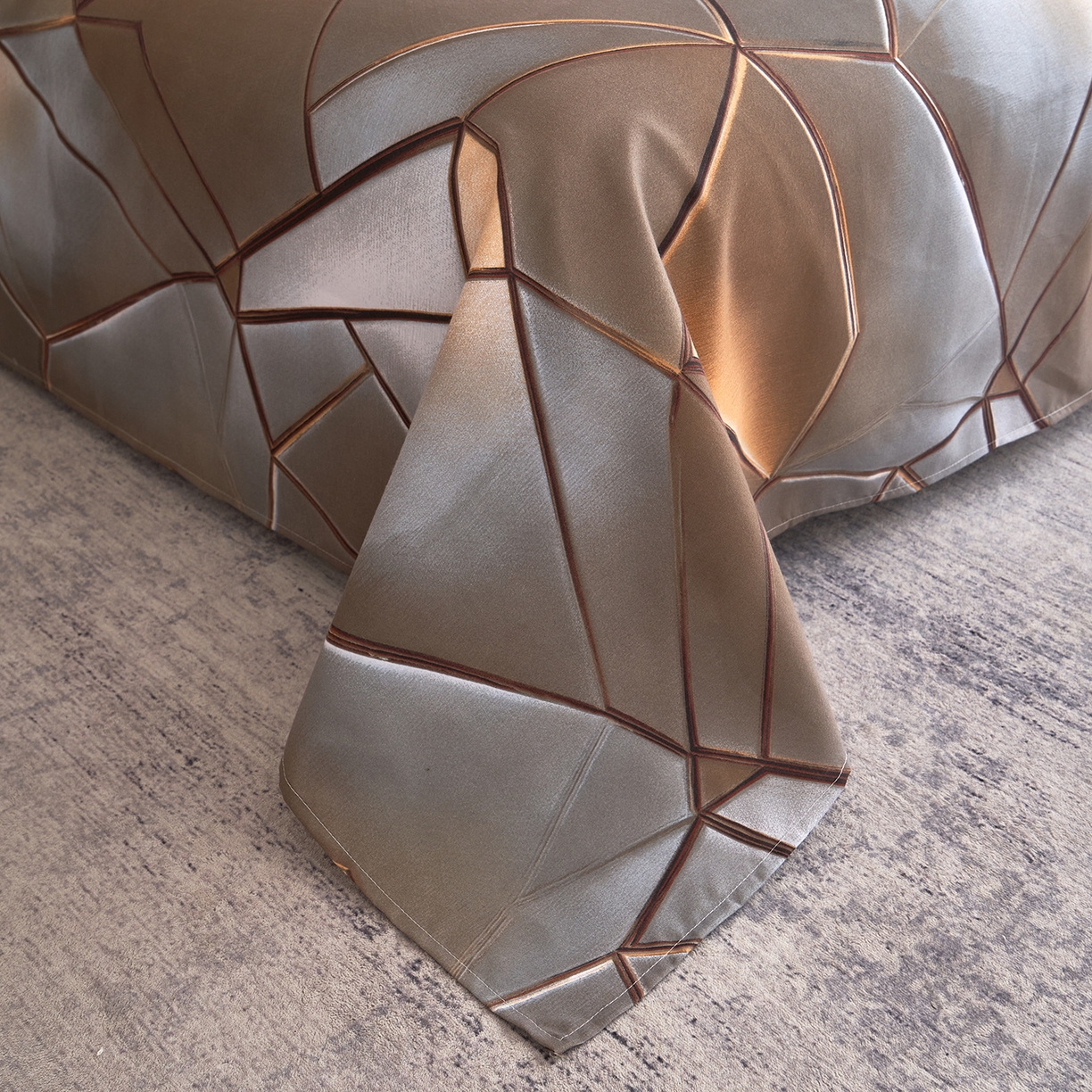 91家纺网 家纺一手货源 找家纺 馨乐家纺 2026新款亲肤舒适印花单床单 贝诺